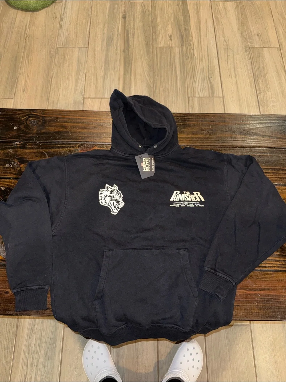 Darc Sport x Marvel Punisher Pierce hoodie